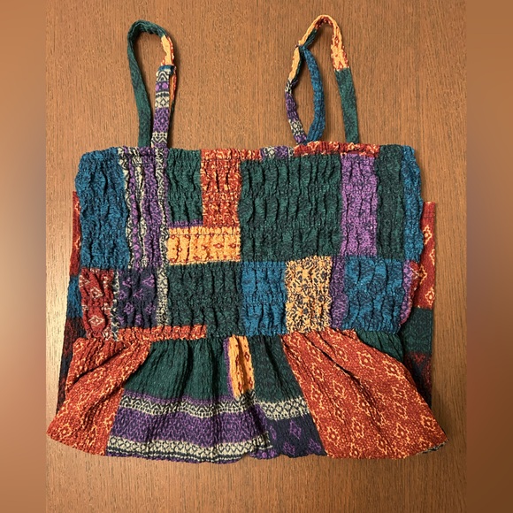 EARTHBOUND Patchwork Multi-Color Dress - Picture 2 of 5